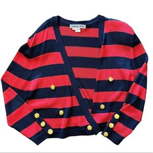 Carlisle sport textured silk jacket cardigan